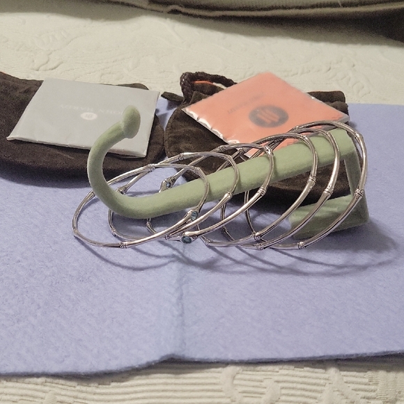 John Hardy Set Of (6) Bamboo Bangles - Picture 13 of 16